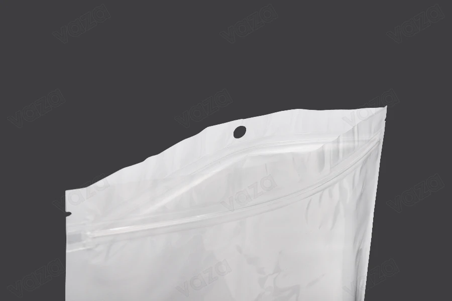 Σακουλάκια πλαστικά με κλείσιμο zip 160x240 mm, λευκή πίσω όψη και διάφανο μπροστά, με τρύπα και δυνατότητα σφράγισης με θερμοκόλληση - 100 τμχ Σακουλάκια πλαστικά με κλείσιμο zip 160x240 mm, λευκή πίσω όψη και διάφανο μπροστά, με τρύπα και δυνατότητα σφράγισης με θερμοκόλληση - 100 τμχ-εικόνα_σύνθεση