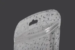 Zip lock bags with Eurohole, non-woven back side and transparent front side in size 110x210 mm - 50 pcs-8