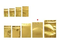 Σακουλάκια αλουμινίου με κλείσιμο "zip" 180x255 mm, διάφανη μπροστά πλευρά και δυνατότητα σφράγισης με θερμοκόλληση - 100 τμχ Σακουλάκια αλουμινίου με κλείσιμο "zip" 180x255 mm, διάφανη μπροστά πλευρά και δυνατότητα σφράγισης με θερμοκόλληση - 100 τμχ