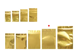 Sachets en aluminium avec fermeture éclair 180 x 255 mm, face avant transparente et possibilité de thermoscellage - 100 pcs-9