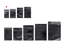 Σακουλάκια αλουμινίου με κλείσιμο "zip" 70x130 mm, διάφανη μπροστά πλευρά και δυνατότητα σφράγισης με θερμοκόλληση - 100 τμχ Σακουλάκια αλουμινίου με κλείσιμο "zip" 70x130 mm, διάφανη μπροστά πλευρά και δυνατότητα σφράγισης με θερμοκόλληση - 100 τμχ