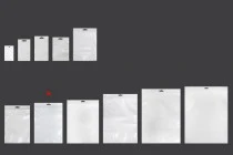Σακουλάκια πλαστικά με κλείσιμο zip 180x260 mm, λευκή πίσω όψη, διάφανο μπροστά και τρύπα eurohole - 100 τμχ Σακουλάκια πλαστικά με κλείσιμο zip 180x260 mm, λευκή πίσω όψη, διάφανο μπροστά και τρύπα eurohole - 100 τμχ