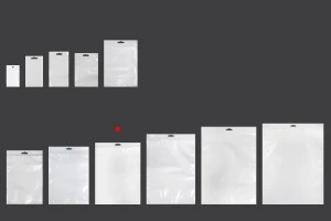 Σακουλάκια πλαστικά με κλείσιμο zip 220x300 mm, λευκή πίσω όψη, διάφανο μπροστά και τρύπα eurohole - 100 τμχ-3
