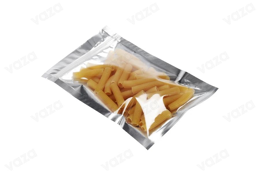 Σακουλάκια αλουμινίου με κλείσιμο "zip" 120x200 mm, διάφανη μπροστά πλευρά και δυνατότητα σφράγισης με θερμοκόλληση - 100 τμχ Σακουλάκια αλουμινίου με κλείσιμο "zip" 120x200 mm, διάφανη μπροστά πλευρά και δυνατότητα σφράγισης με θερμοκόλληση - 100 τμχ-εικόνα_σύνθεση
