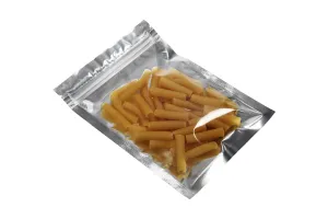 Sachets en aluminium avec fermeture éclair 140 x 200 mm, face avant transparente et possibilité de thermoscellage - 100 pcs-6