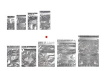 Σακουλάκια αλουμινίου με κλείσιμο "zip" 160x240 mm, διάφανη μπροστά πλευρά και δυνατότητα σφράγισης με θερμοκόλληση - 100 τμχ Σακουλάκια αλουμινίου με κλείσιμο "zip" 160x240 mm, διάφανη μπροστά πλευρά και δυνατότητα σφράγισης με θερμοκόλληση - 100 τμχ