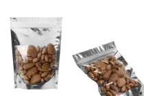 Σακουλάκια τύπου Doy Pack 140x40x200 mm αλουμινίου πίσω πλευρά, διάφανο μπροστά με κλείσιμο "zip" και δυνατότητα σφράγισης με θερμοκόλληση - 100 τμχ Σακουλάκια τύπου Doy Pack 140x40x200 mm αλουμινίου πίσω πλευρά, διάφανο μπροστά με κλείσιμο "zip" και δυνατότητα σφράγισης με θερμοκόλληση - 100 τμχ