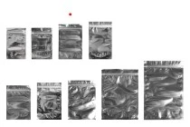 Σακουλάκια τύπου Doy Pack 100x30x150 mm αλουμινίου πίσω πλευρά, διάφανο μπροστά με κλείσιμο "zip" και δυνατότητα σφράγισης με θερμοκόλληση - 100 τμχ
