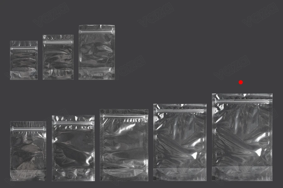 Σακουλάκια τύπου Doy Pack 200x50x295 mm διάφανα με κλείσιμο zip και δυνατότητα σφράγισης με θερμοκόλληση - 100 τμχ Σακουλάκια τύπου Doy Pack 200x50x295 mm διάφανα με κλείσιμο zip και δυνατότητα σφράγισης με θερμοκόλληση - 100 τμχ-εικόνα_σύνθεση