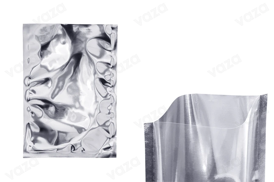 Σακουλάκια αλουμινίου 180x260 mm με δυνατότητα σφράγισης με θερμοκόλληση - 100 τμχ Σακουλάκια αλουμινίου 180x260 mm με δυνατότητα σφράγισης με θερμοκόλληση - 100 τμχ-εικόνα_προϊοντική