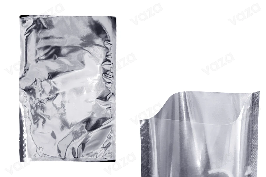 Σακουλάκια αλουμινίου 240x370 mm με δυνατότητα σφράγισης με θερμοκόλληση - 100 τμχ Σακουλάκια αλουμινίου 240x370 mm με δυνατότητα σφράγισης με θερμοκόλληση - 100 τμχ-εικόνα_προϊοντική