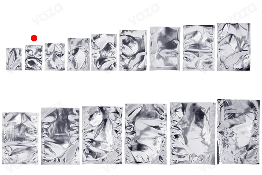 Sachets en aluminium 60 x 90 mm avec possibilité de thermoscellage - 100 pcs-εικόνα_σύνθεση