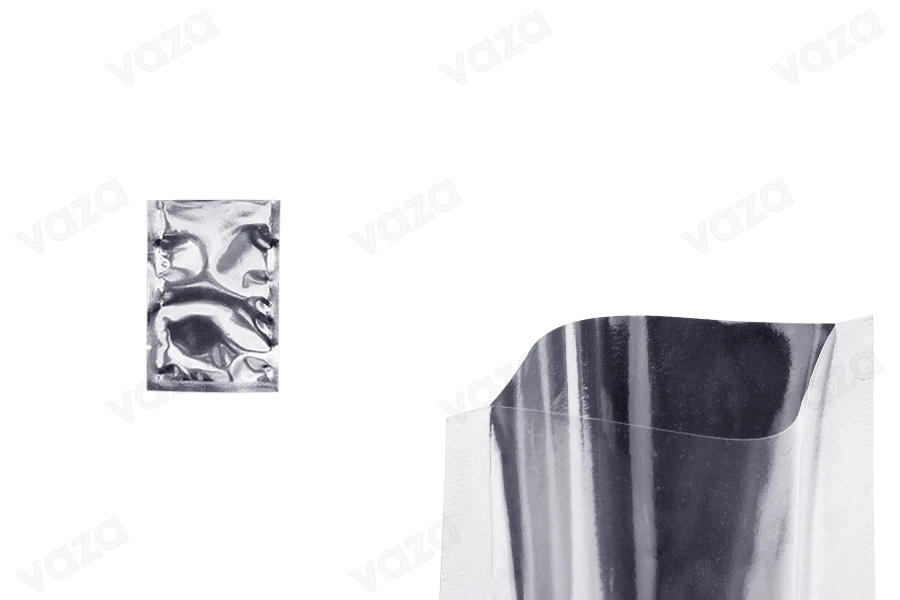 Sachets en aluminium 60 x 90 mm avec possibilité de thermoscellage - 100 pcs-εικόνα_προϊοντική
