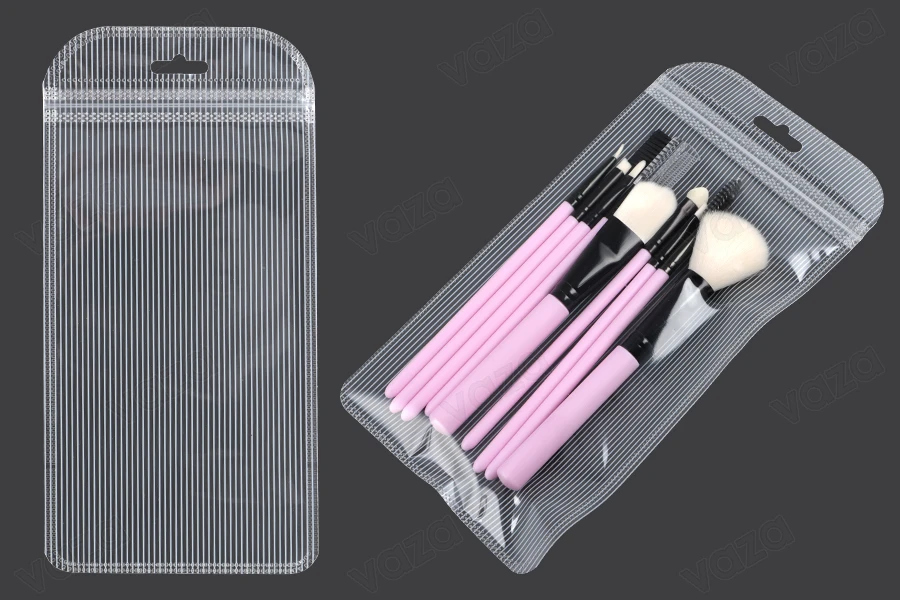 Σακουλάκια πλαστικά με κλείσιμο zip 120x230 mm ριγέ, διάφανα μπρος πίσω και τρύπα eurohole - 100 τμχ Σακουλάκια πλαστικά με κλείσιμο zip 120x230 mm ριγέ, διάφανα μπρος πίσω και τρύπα eurohole - 100 τμχ-εικόνα_σύνθεση