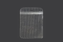 Σακουλάκια πλαστικά με κλείσιμο zip 122x170 mm ριγέ, διάφανα μπρος πίσω και τρύπα eurohole - 100 τμχ