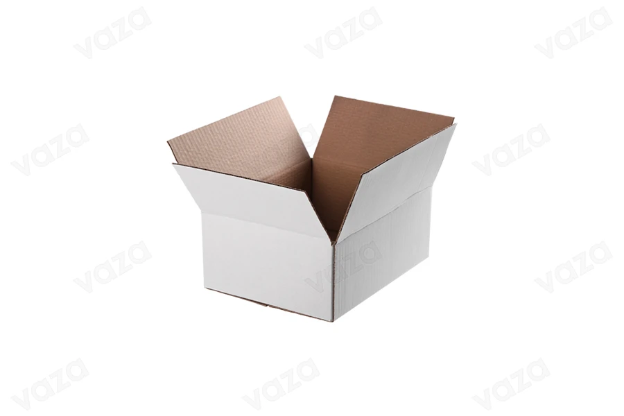Χαρτοκιβώτιο 30x23x12 cm λευκό 3-φυλλο - 20 τμχ Χαρτοκιβώτιο 30x23x12 cm λευκό 3-φυλλο - 20 τμχ-εικόνα_προϊοντική