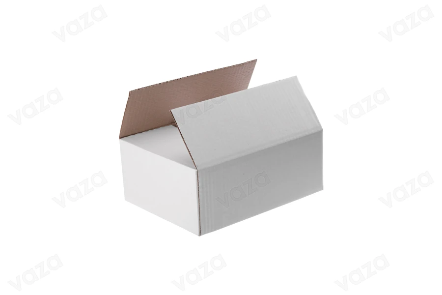 Χαρτοκιβώτιο 30x23x12 cm λευκό 3-φυλλο - 20 τμχ Χαρτοκιβώτιο 30x23x12 cm λευκό 3-φυλλο - 20 τμχ-εικόνα_σύνθεση