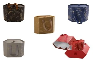 Boîte-cadeau en carton - 2 pièces (petite - grande)-1