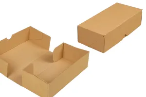 Carton 260x125x75 mm brown 3-sheet - 25 pcs