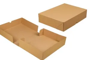 Carton 380x290x85 brown 3-sheet - 25 pcs
