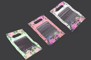 Σακουλάκια τύπου Doy Pack 100x35x150 mm διάφανα με κλείσιμο "zip", χειρολαβή και δυνατότητα σφράγισης με θερμοκόλληση - 50 τμχ-4