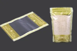 Σακουλάκια τύπου Doy Pack 160x40x240 mm διάφανα με κλείσιμο ''zip'' και δυνατότητα σφράγισης με θερμοκόλληση - 50 τμχ-4