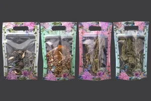 Σακουλάκια τύπου Doy Pack 120x35x180 mm διάφανα με κλείσιμο "zip", χειρολαβή και δυνατότητα σφράγισης με θερμοκόλληση - 50 τμχ-5