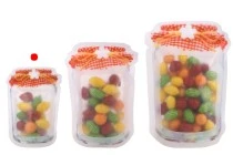 Σακουλάκια τύπου Doy Pack σε σχήμα βάζου 105x30x154 mm με κλείσιμο "zip" - 50 τμχ Σακουλάκια τύπου Doy Pack σε σχήμα βάζου 105x30x154 mm με κλείσιμο "zip" - 50 τμχ