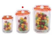 Σακουλάκια τύπου Doy Pack σε σχήμα βάζου 135x35x195 mm με κλείσιμο ''zip'' - 50 τμχ Σακουλάκια τύπου Doy Pack σε σχήμα βάζου 135x35x195 mm με κλείσιμο ''zip'' - 50 τμχ