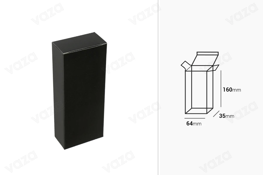 Κουτί χάρτινο 64x35x160 σε διάφορα χρώματα - 50 τμχ-εικόνα_διαστάσεις