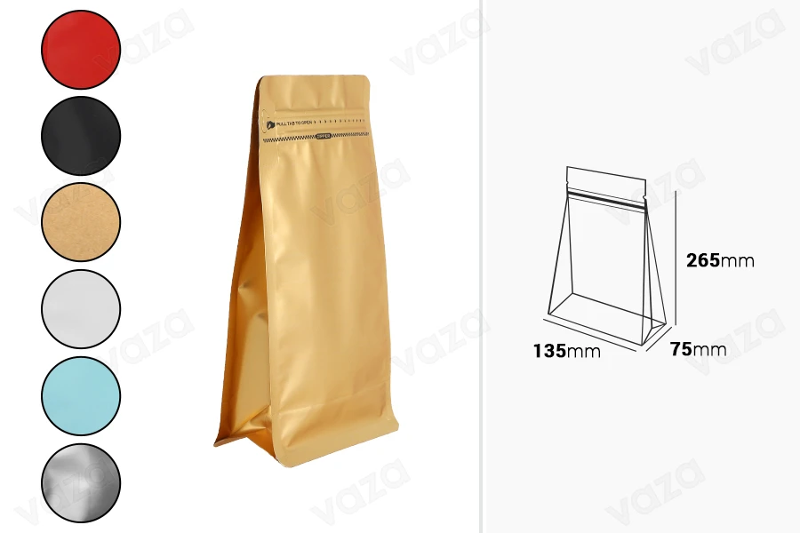 Σακουλάκια αλουμινίου τύπου Doy Pack 135x75x265 mm, κλείσιμο με θερμοκόλληση, άνοιγμα με ταινία ασφαλείας και χρήση του zipper - 25 τμχ Σακουλάκια αλουμινίου τύπου Doy Pack 135x75x265 mm, κλείσιμο με θερμοκόλληση, άνοιγμα με ταινία ασφαλείας και χρήση του zipper - 25 τμχ-εικόνα_σύνθεση