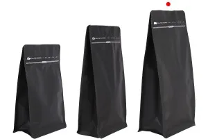 Σακουλάκια αλουμινίου τύπου Doy Pack, κλείσιμο με θερμοκόλληση, άνοιγμα με ταινία ασφαλείας και χρήση του zipper 150x95x325 mm - 25 τμχ-7