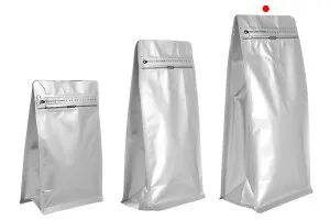 Aluminium Doypack Standbodenbeutel mit Ventil, Heißsiegelverschluss, Sicherheitsöffnungsband und Reißverschluss 150x95x325 mm - 25 Stk-7