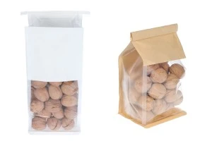 Bags with transparency 130x110x280 mm and wire for closure (tin-tie)-1