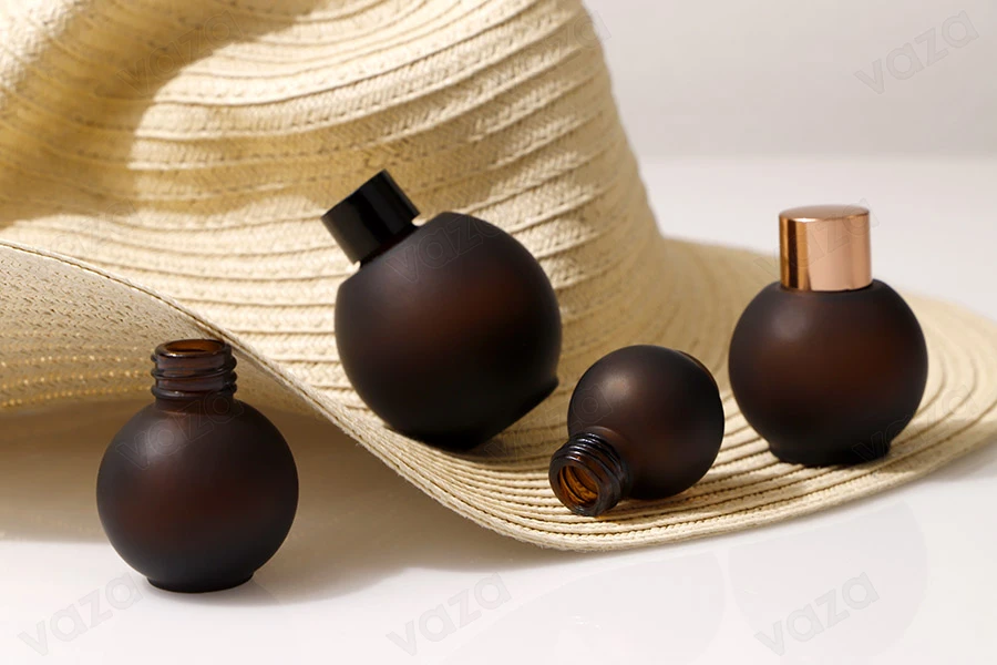 30ml frosted amber spherical glass bottle-image_group