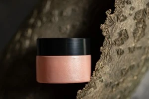 Black matte plastic cap with inner liner-4