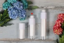 Μπουκάλι airless 30 ml για κρέμα πλαστικό με ακρυλική εξωτερική θήκη