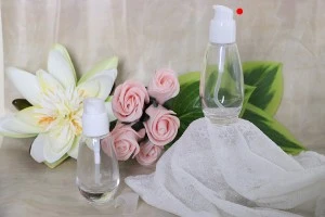 Μπουκάλι 50 ml γυάλινο με πλαστική αντλία (PP18)-6