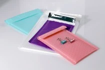 Φάκελοι με αεροπλάστ 10x18 cm σε μωβ ματ χρώμα - 10 τμχ Φάκελοι με αεροπλάστ 10x18 cm σε μωβ ματ χρώμα - 10 τμχ