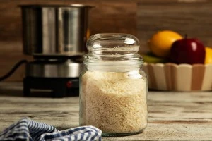 500 ml glass jar with rubber glass stopper-3