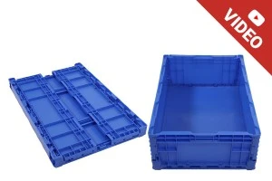 Τελάρο πτυσσόμενο 650x435x210 mm σε μπλε χρώμα-1