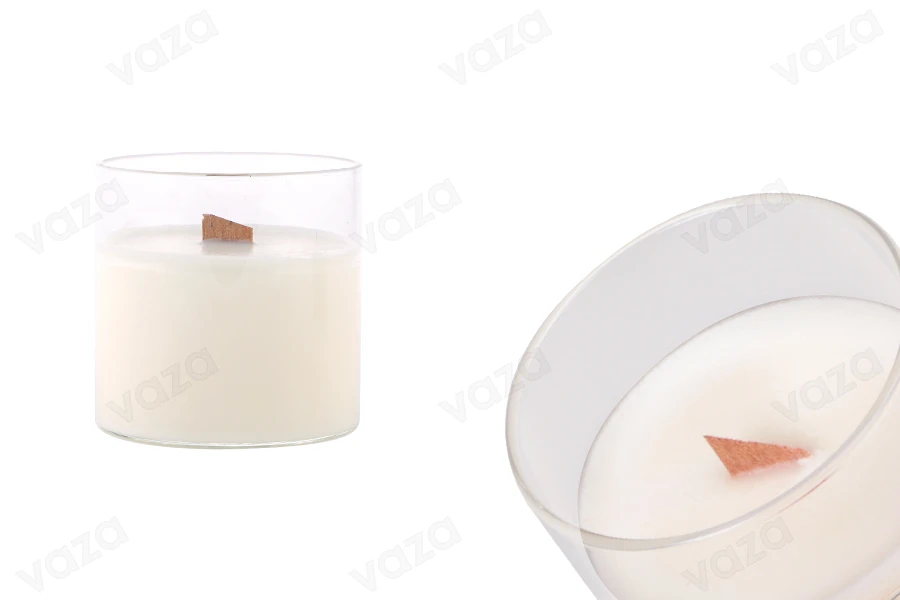 Φυτίλια ξύλινα 8x90 mm με μεταλλική βάση για κεριά - 25 τμχ Φυτίλια ξύλινα 8x90 mm με μεταλλική βάση για κεριά - 25 τμχ-εικόνα_σύνθεση