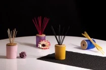 Wooden cap with rubber and hole for sticks Wooden cap with rubber and hole for sticks