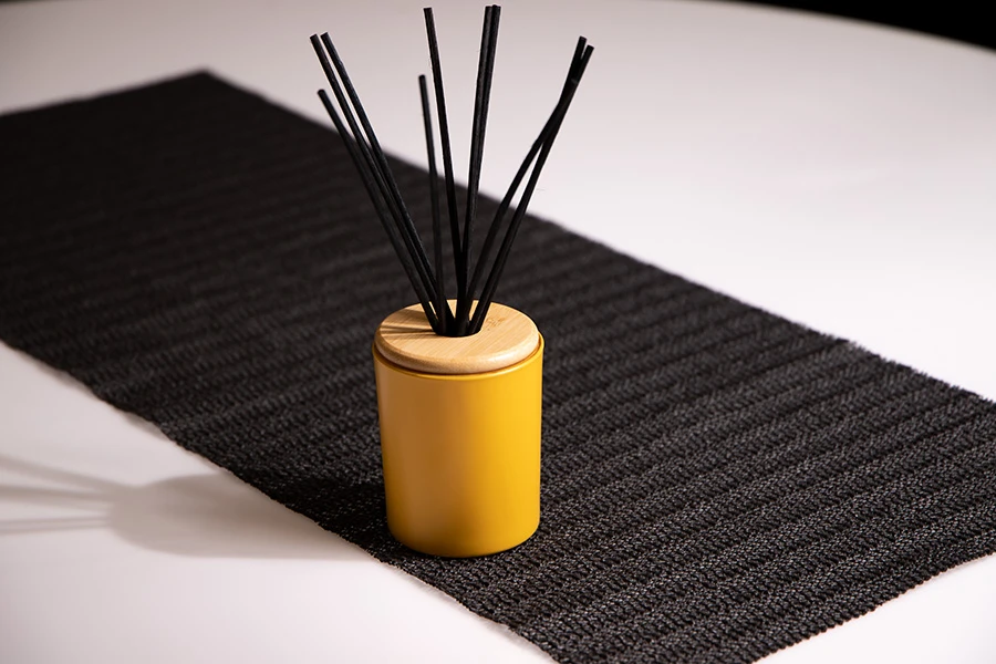 Wooden cap with rubber and hole for sticks Wooden cap with rubber and hole for sticks
