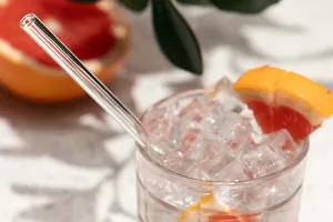 Glass straws 200 x 8 mm transparent multi-purpose - 10 pcs-3