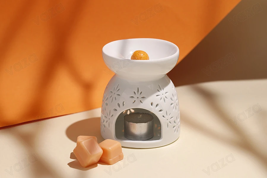 Κεραμικός αρωματιστής χώρου για wax melts και έλαια-εικόνα_σύνθεση