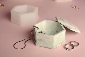 Silicone mold in square shape for epoxy resin-3