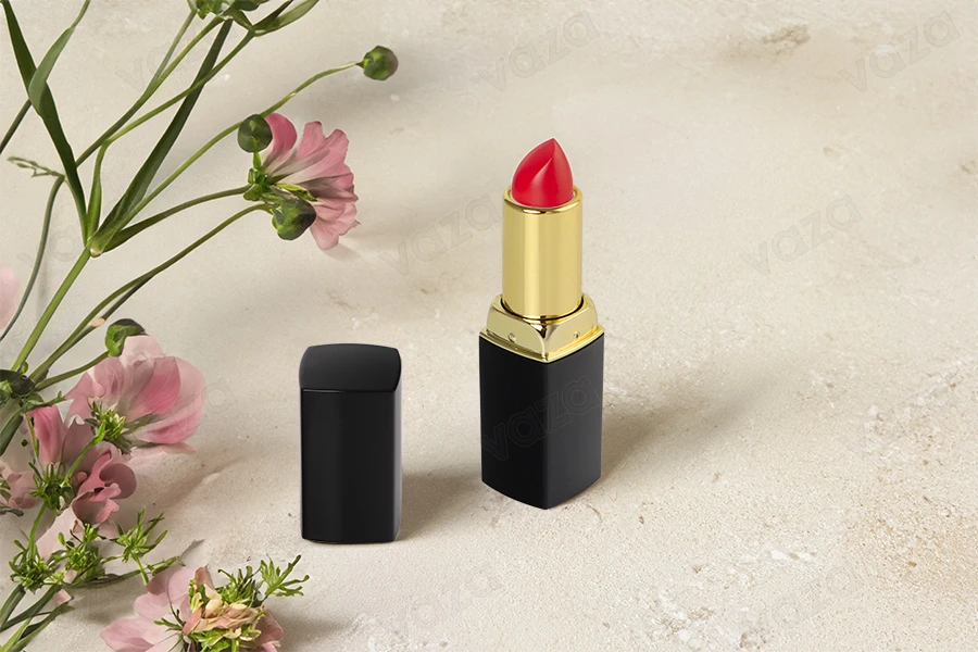 Θήκη για κραγιόν - lip stick 3,5 γρ σε μαύρο χρώμα - 5 τμχ Θήκη για κραγιόν - lip stick 3,5 γρ σε μαύρο χρώμα - 5 τμχ-εικόνα_σύνθεση