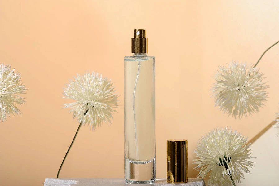 Γυάλινη φιάλη αρωμάτων (15/400) 50 ml κυλινδρική Γυάλινη φιάλη αρωμάτων (15/400) 50 ml κυλινδρική