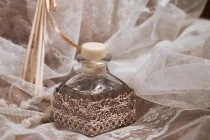 Flacon en verre carré de 50ml
